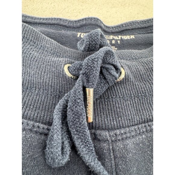 Tommy Hilfiger Womens Navy Blue Logo Sweatpants Size L - Picture 8 of 13